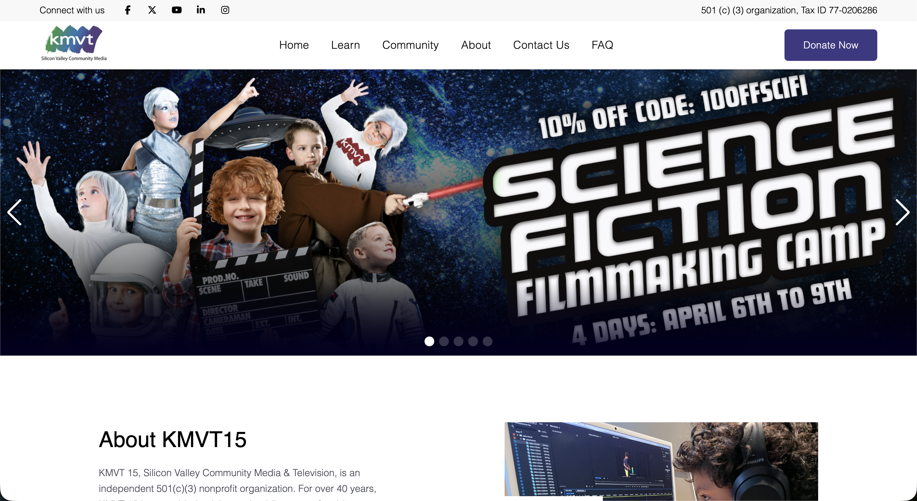 KMVT 15 website screenshot