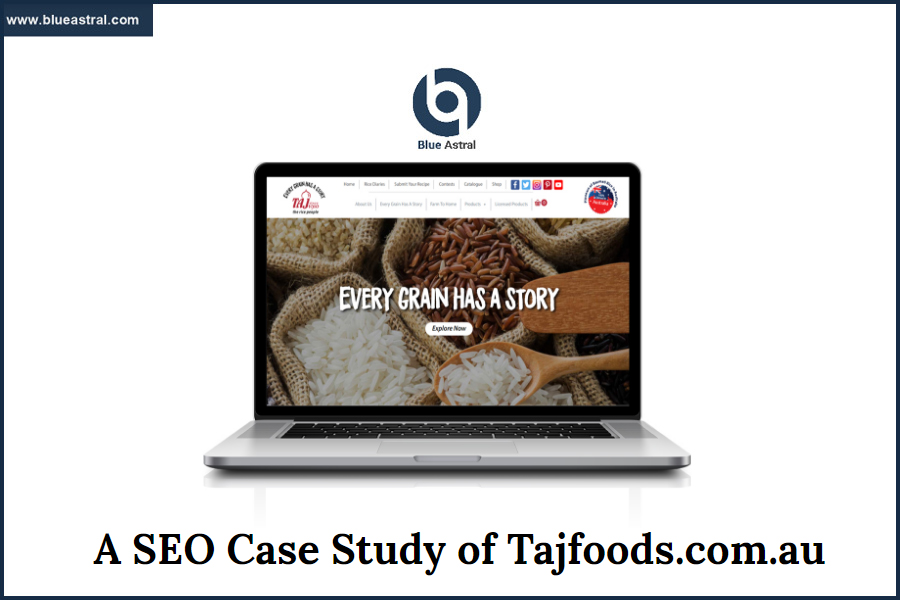 SEO Case Study Of Tajfoods.com.au [PowerPoint Presentation]