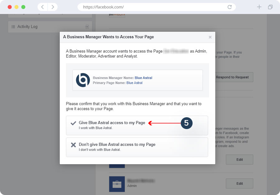 How to Accept Facebook Page Access Requests 3